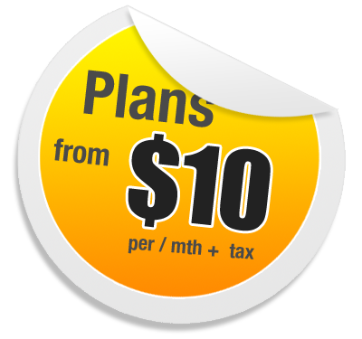Plans from as little as $22 per month